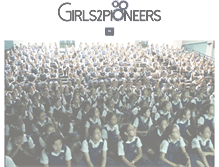 Tablet Screenshot of girls2pioneers.org
